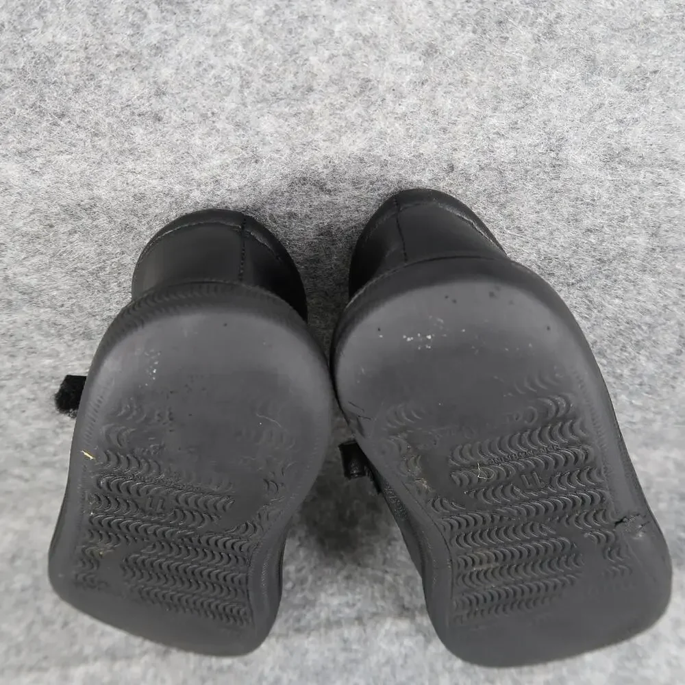 Cat & Jack Shoes Kids 11 Girls Mary Jane Flats Casual Bow Black Adjustable Strap